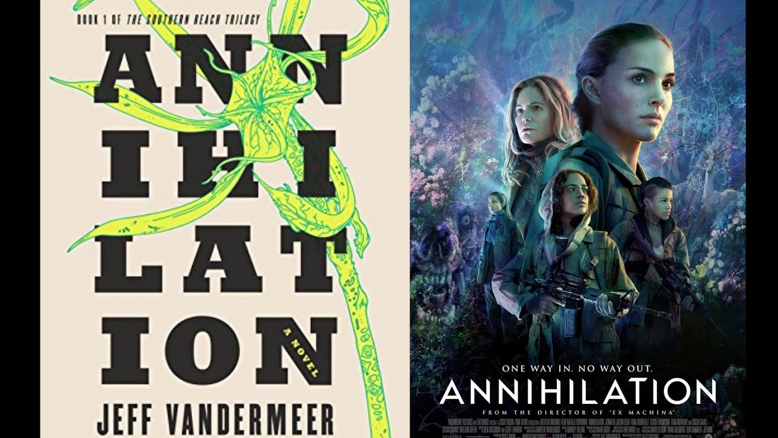 Exploring the Differences: Annihilation in Book versus Film